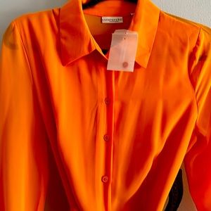 Vibrant Orange Dress